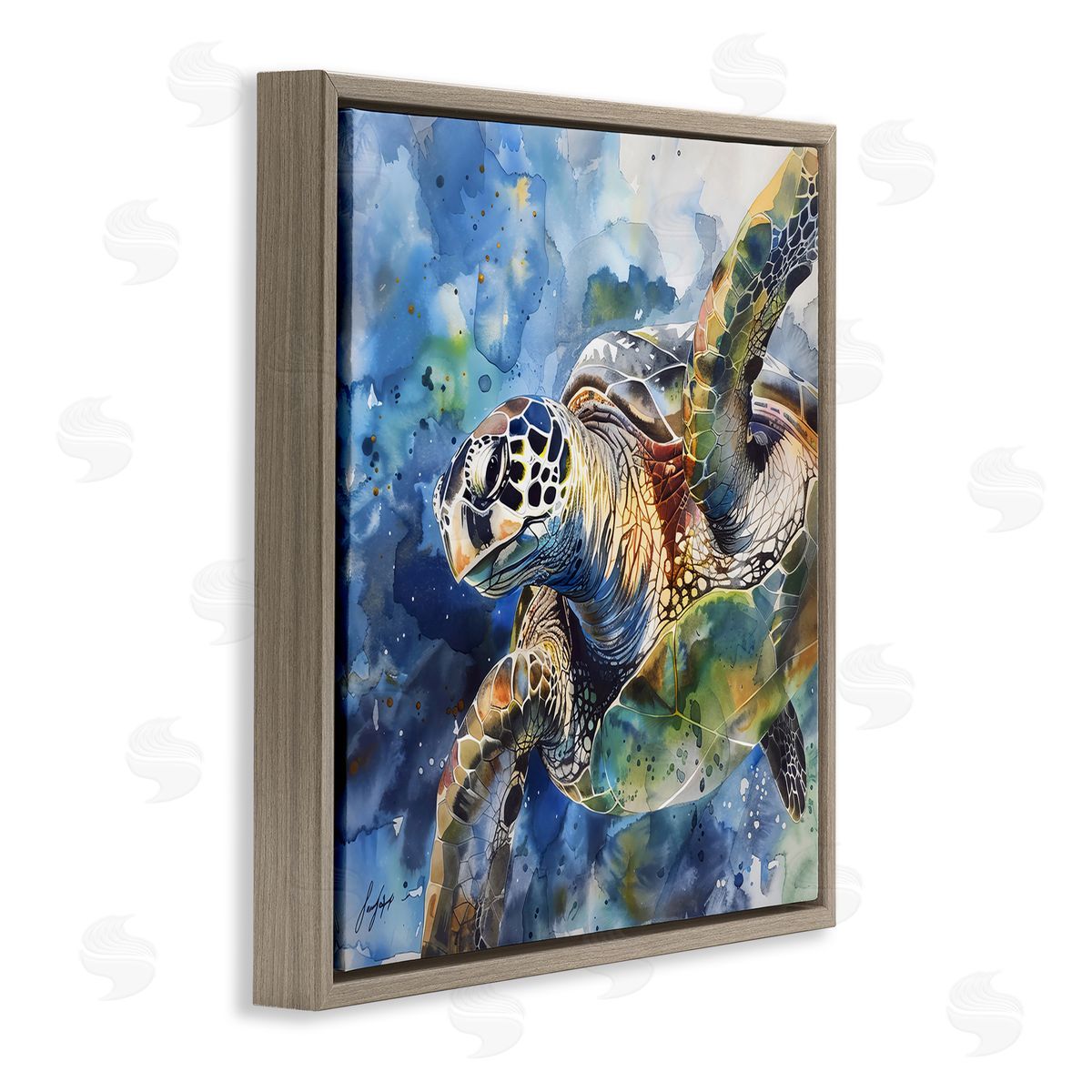 LSR Creative Studio | Watercolor Turtle Impression