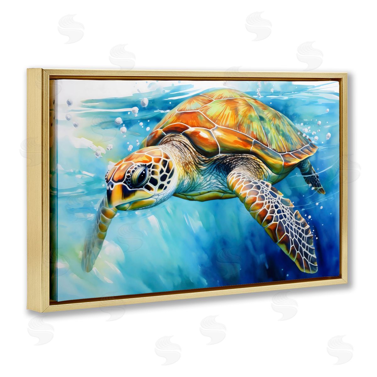 LSR Creative Studio | Graceful Swimmer Tortoise