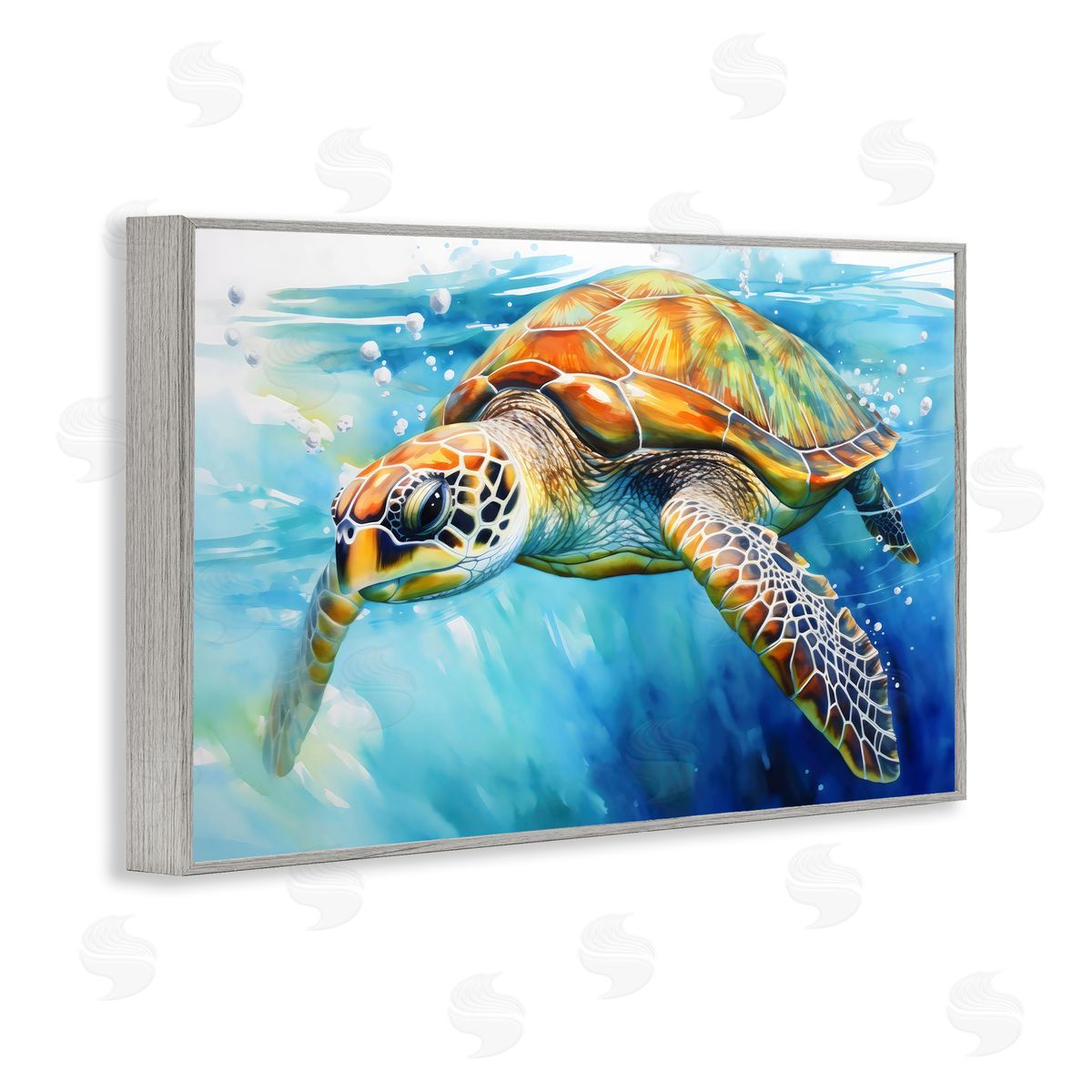 LSR Creative Studio | Graceful Swimmer Tortoise