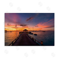 LSR Creative Studio | Amazing Sunset at Pier