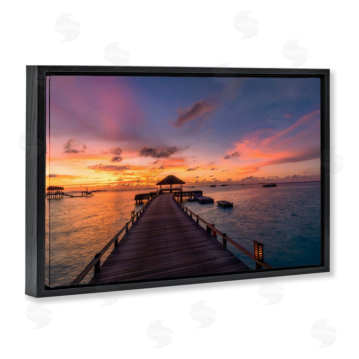 LSR Creative Studio | Amazing Sunset at Pier