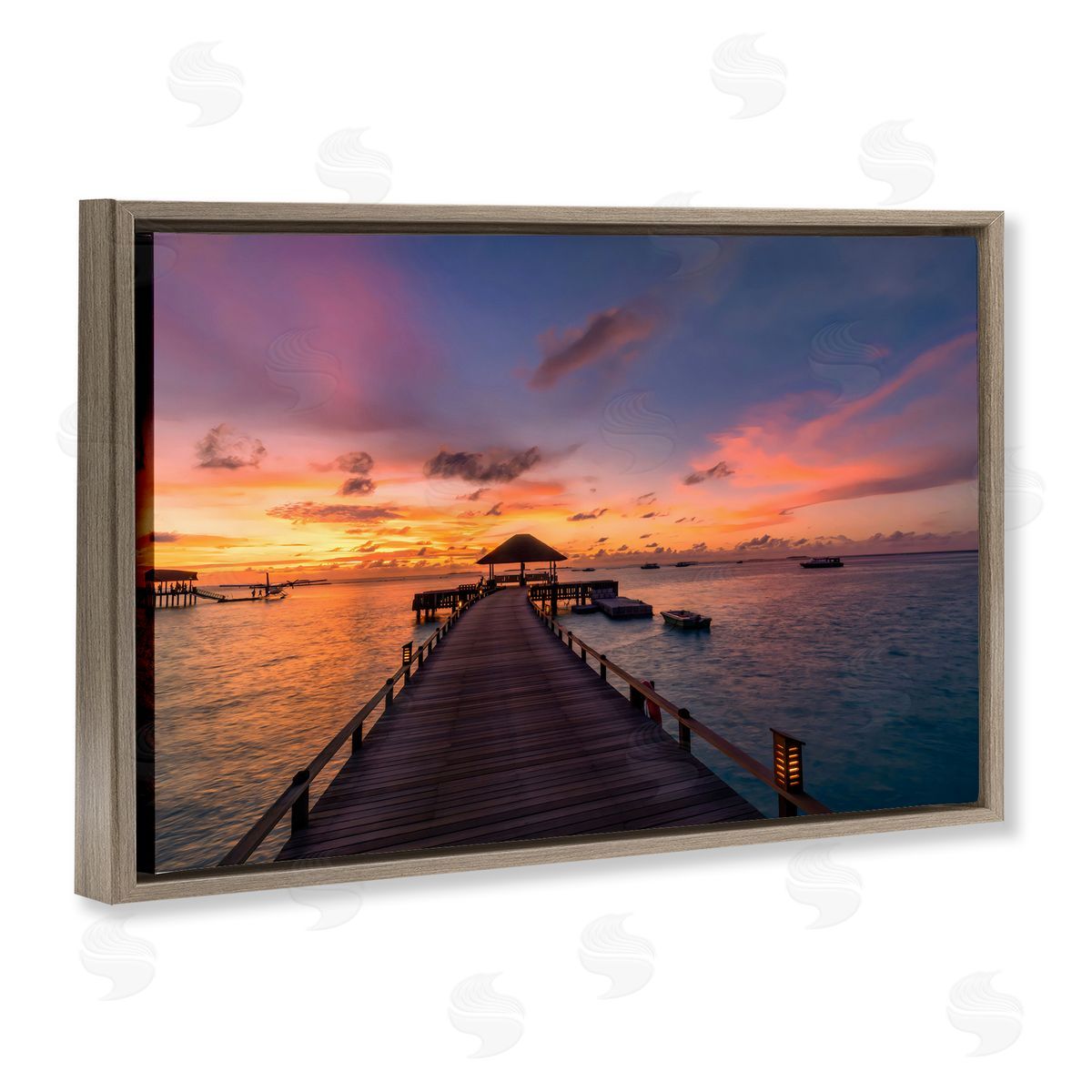 LSR Creative Studio | Amazing Sunset at Pier