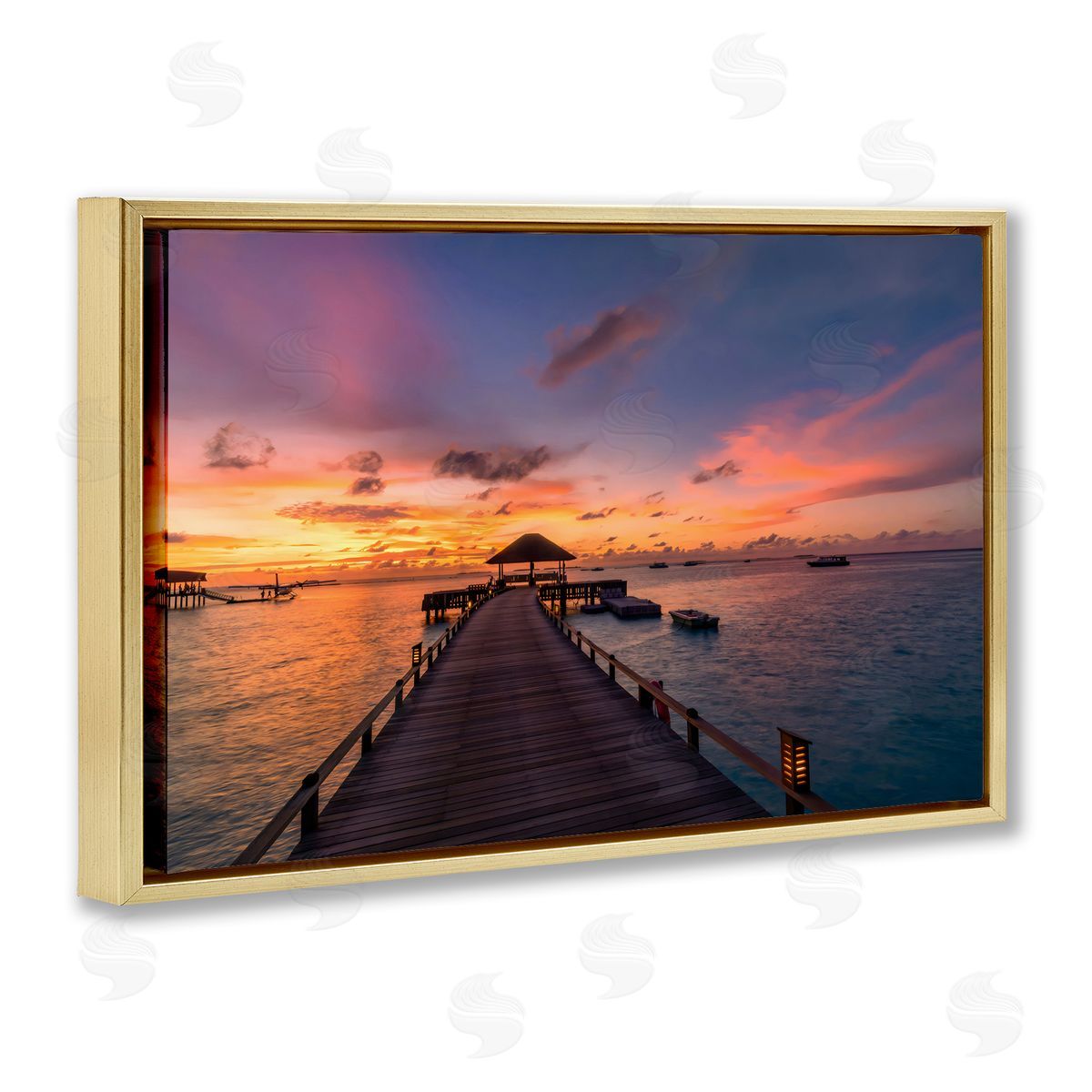 LSR Creative Studio | Amazing Sunset at Pier