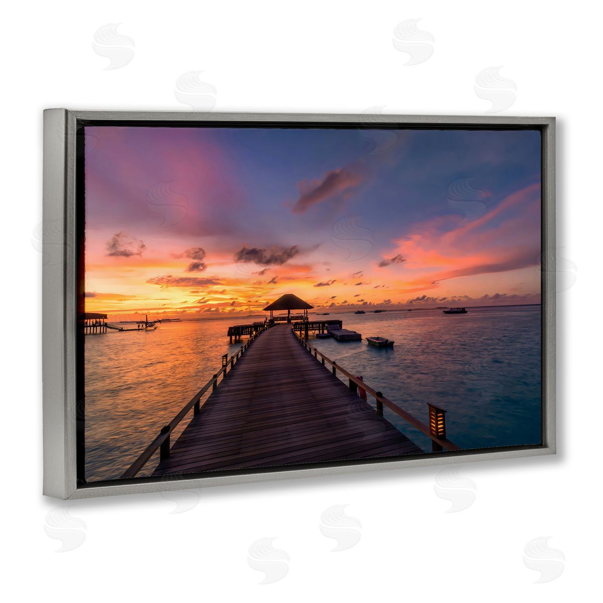 LSR Creative Studio | Amazing Sunset at Pier