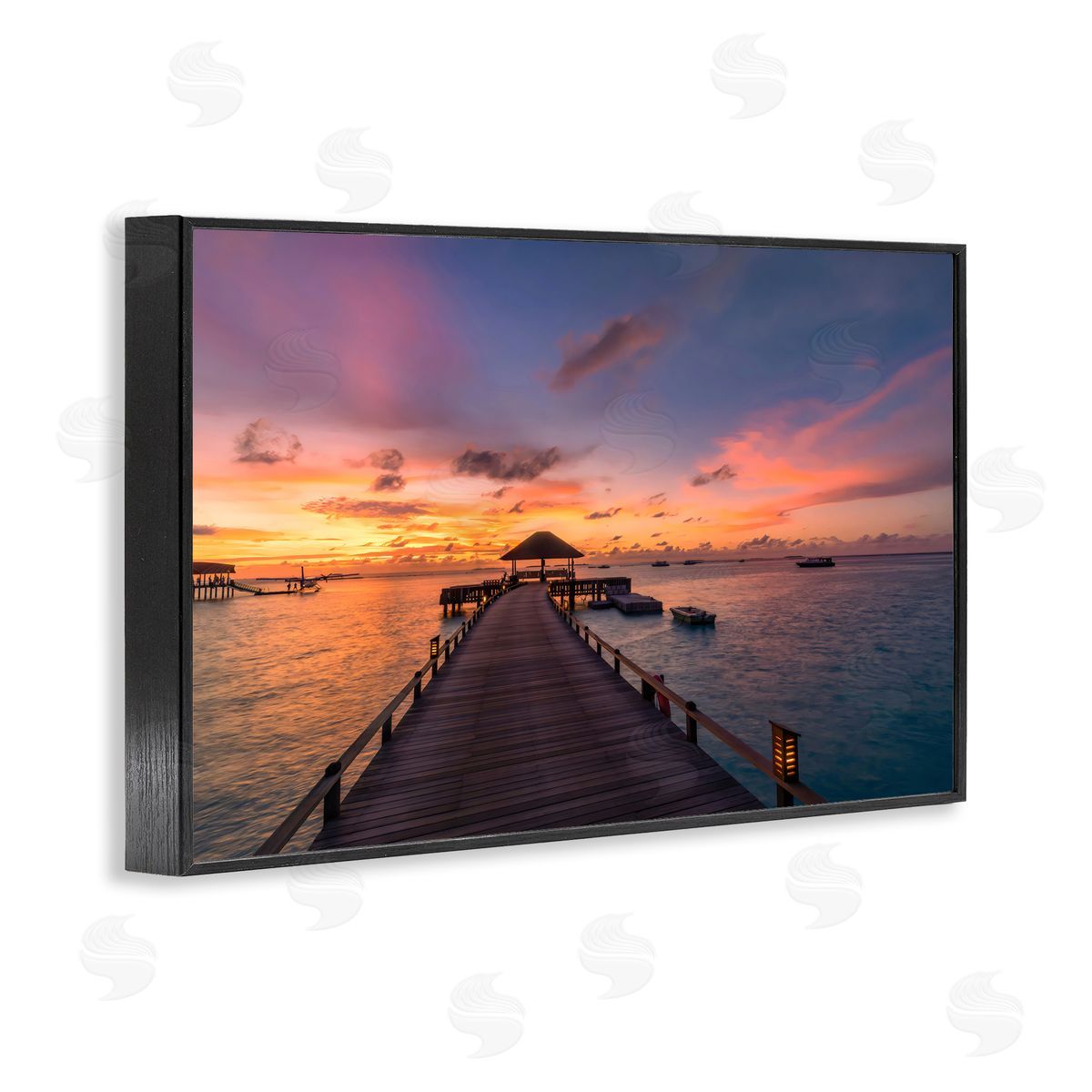 LSR Creative Studio | Amazing Sunset at Pier