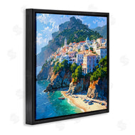 LSR Creative Studio | Seaside Town's Beach View