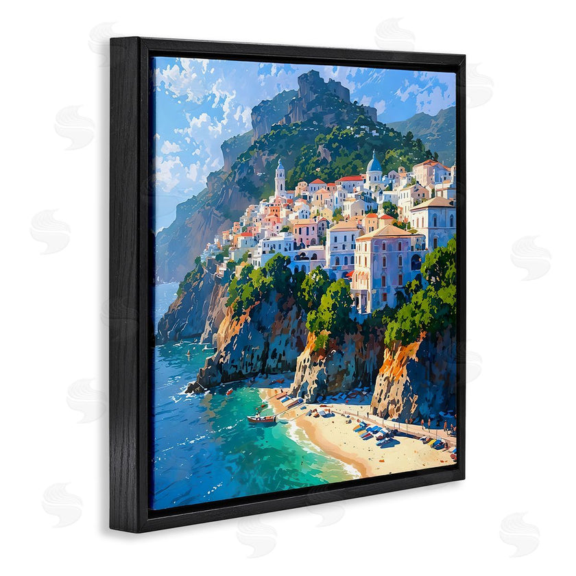 LSR Creative Studio | Seaside Town's Beach View