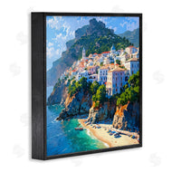 LSR Creative Studio | Seaside Town's Beach View