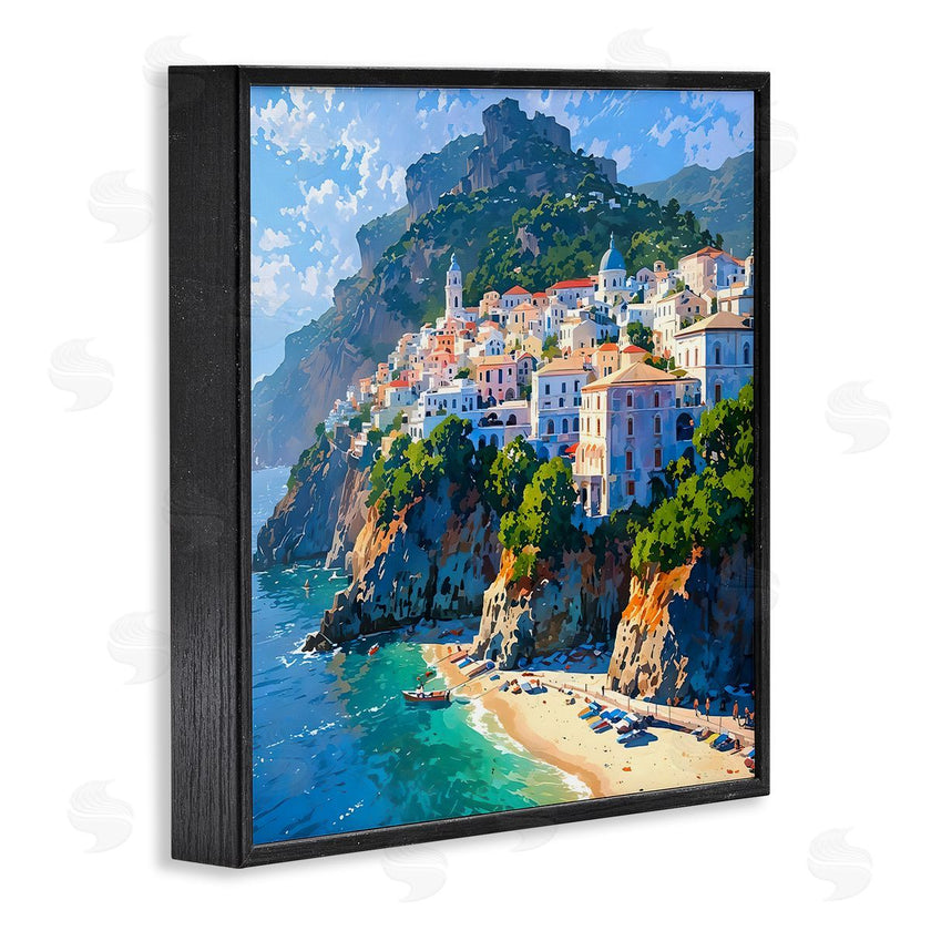 LSR Creative Studio | Seaside Town's Beach View