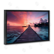 LSR Creative Studio | Island Sunset Over Docks