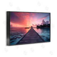 LSR Creative Studio | Island Sunset Over Docks