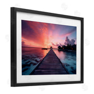 LSR Creative Studio | Island Sunset Over Docks