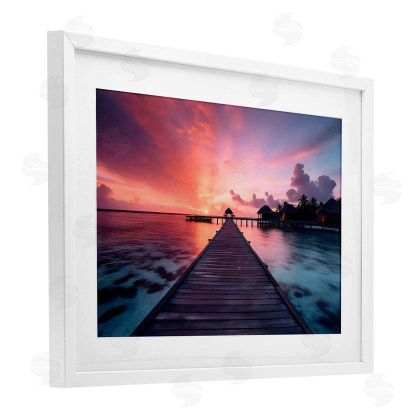 LSR Creative Studio | Island Sunset Over Docks