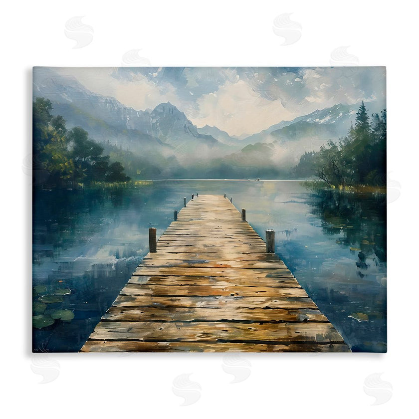 LSR Creative Studio | Wooden Dock Over Lake