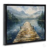 LSR Creative Studio | Wooden Dock Over Lake