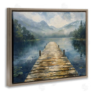 LSR Creative Studio | Wooden Dock Over Lake