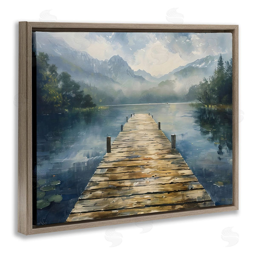 LSR Creative Studio | Wooden Dock Over Lake