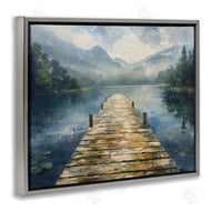 LSR Creative Studio | Wooden Dock Over Lake