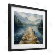 LSR Creative Studio | Wooden Dock Over Lake