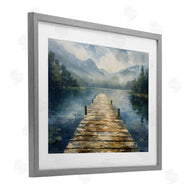 LSR Creative Studio | Wooden Dock Over Lake