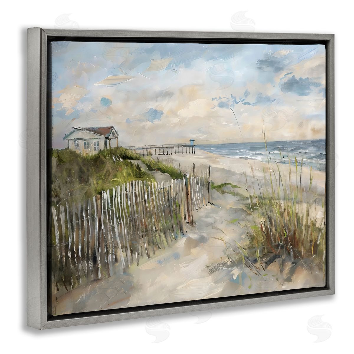 LSR Creative Studio Favorite Spot Beach View Canvas Wall Art Print