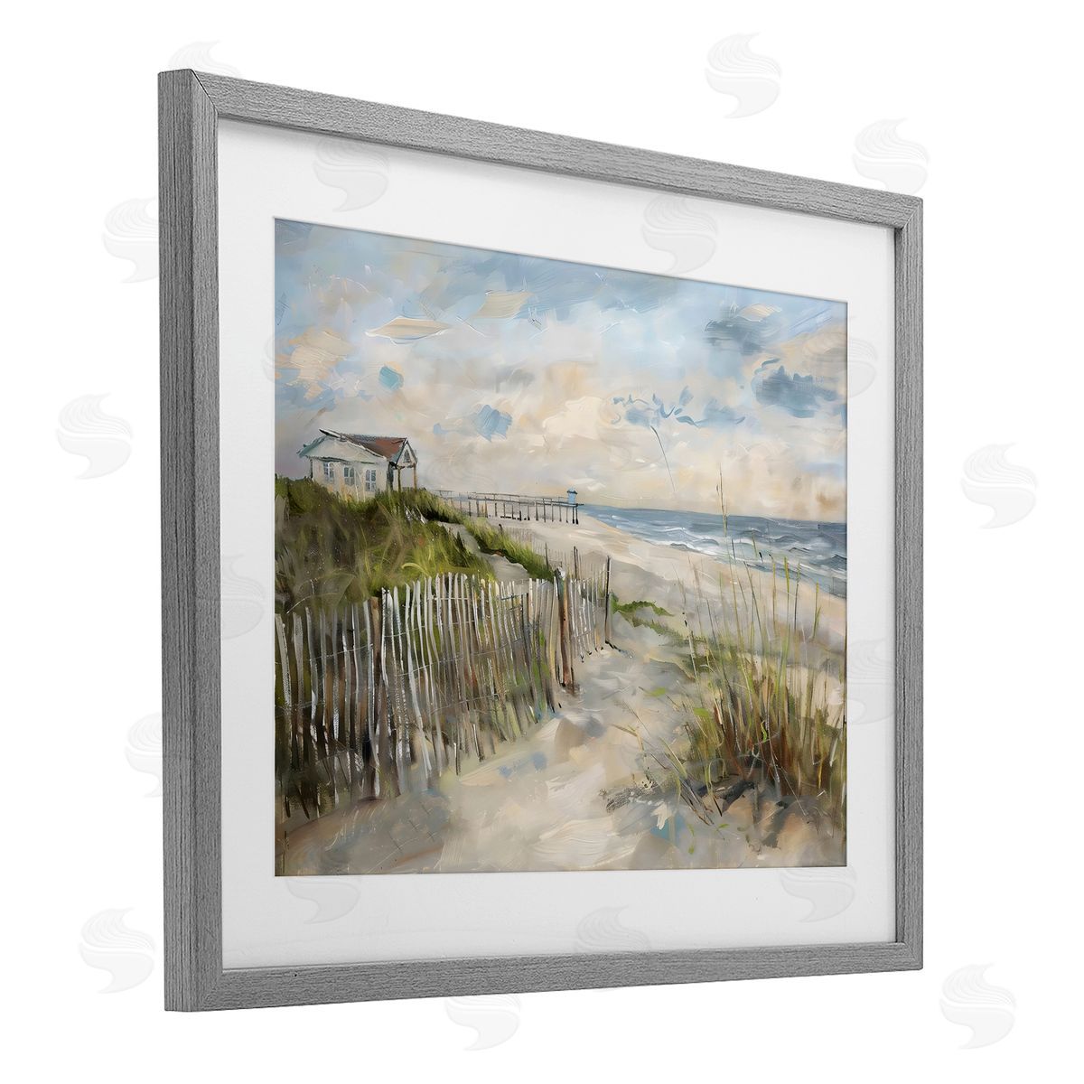 LSR Creative Studio Favorite Spot Beach View Canvas Wall Art Print