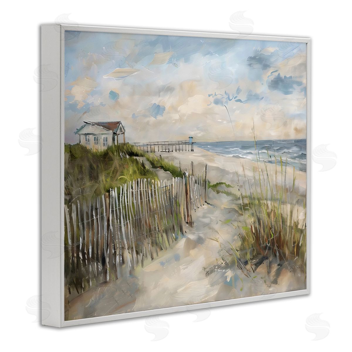 LSR Creative Studio Favorite Spot Beach View Canvas Wall Art Print