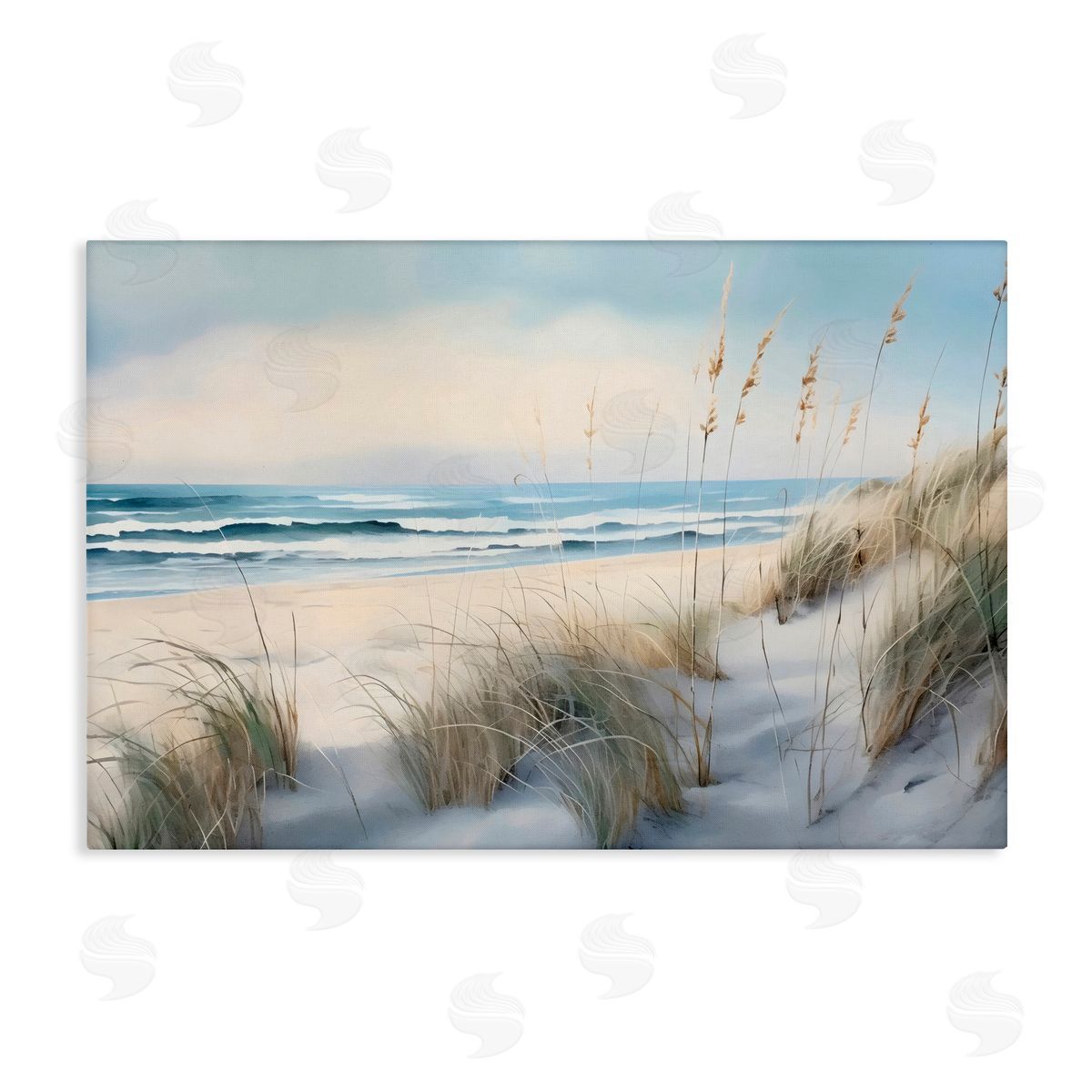 LSR Creative Studio Sand Dunes By Shore Canvas Wall Art Print