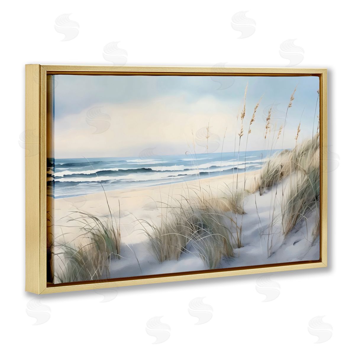 LSR Creative Studio Sand Dunes By Shore Canvas Wall Art Print