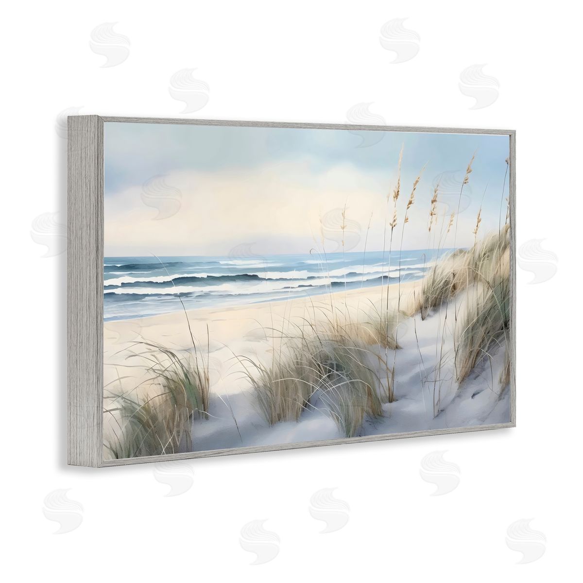 LSR Creative Studio Sand Dunes By Shore Canvas Wall Art Print