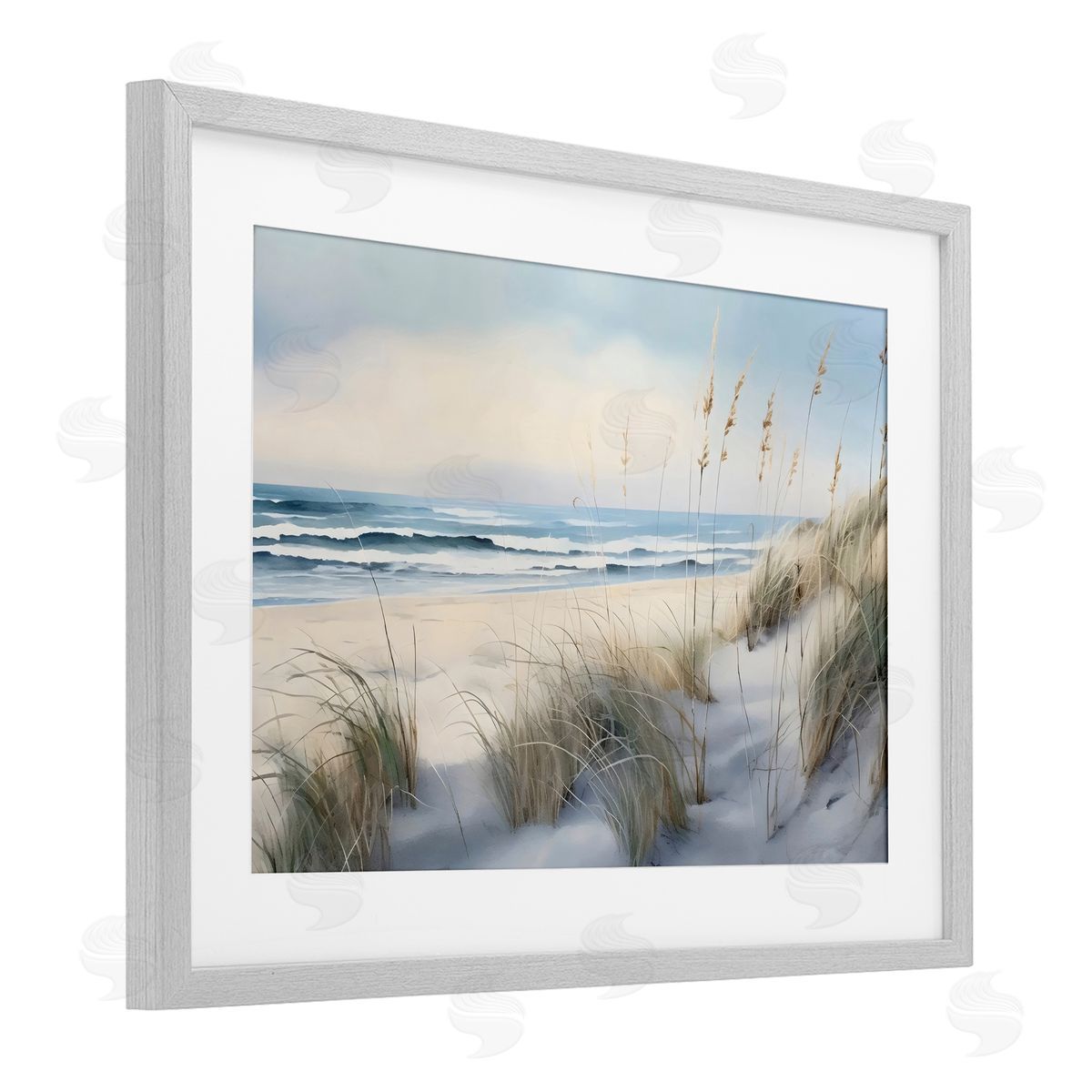LSR Creative Studio Sand Dunes By Shore Canvas Wall Art Print