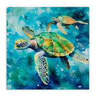 LSR Creative Studio | Two Turtles Swimming