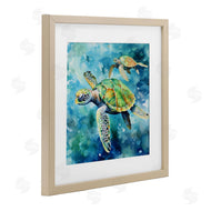 LSR Creative Studio | Two Turtles Swimming