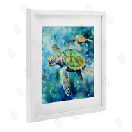 LSR Creative Studio | Two Turtles Swimming