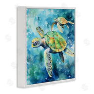 LSR Creative Studio | Two Turtles Swimming