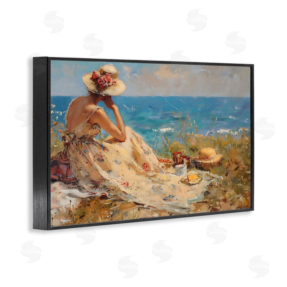 LSR Creative Studio Taking In The View Canvas Wall Art Print