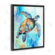 LSR Creative Studio | Watercolor Style Sea Turtle