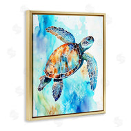 LSR Creative Studio | Watercolor Style Sea Turtle
