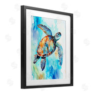 LSR Creative Studio | Watercolor Style Sea Turtle