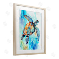 LSR Creative Studio | Watercolor Style Sea Turtle