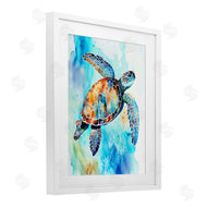 LSR Creative Studio | Watercolor Style Sea Turtle