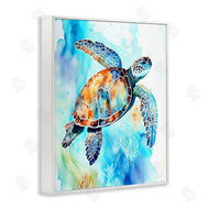 LSR Creative Studio | Watercolor Style Sea Turtle