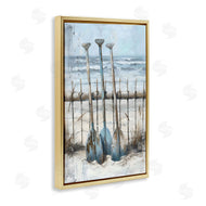 LSR Creative Studio | Summer Oars Against Fence