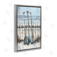 LSR Creative Studio | Summer Oars Against Fence