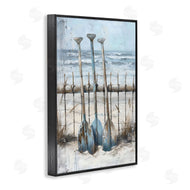 LSR Creative Studio | Summer Oars Against Fence