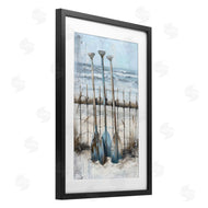 LSR Creative Studio | Summer Oars Against Fence