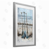 LSR Creative Studio | Summer Oars Against Fence
