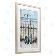 LSR Creative Studio | Summer Oars Against Fence
