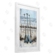 LSR Creative Studio | Summer Oars Against Fence