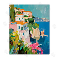 Riley B | Italian Coast Abstraction